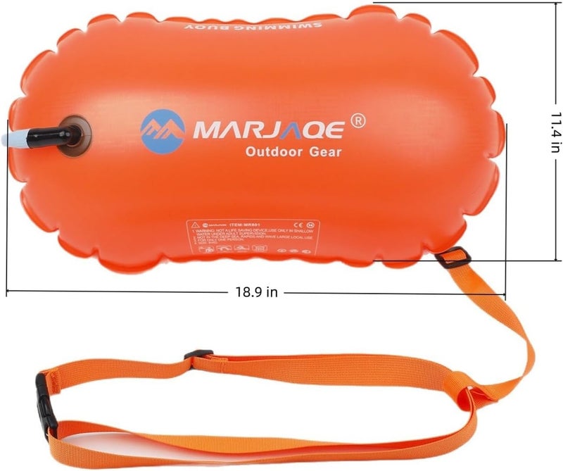 Shudyear Swim Buoy - Pull Buoy for Open Water,Lightweight and Brightly Colored - Image 2